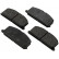Juego de pastillas de freno 36535 ABS