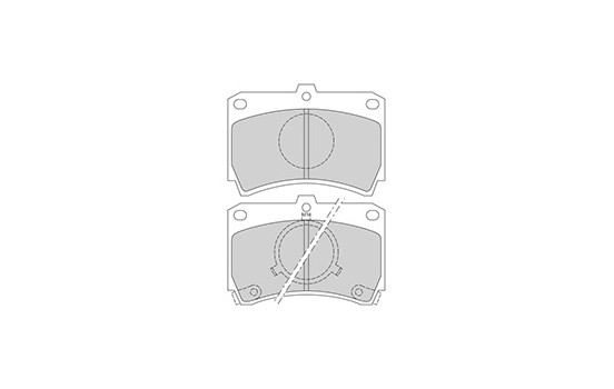 Juego de pastillas de freno 36594 ABS, Imagen 3