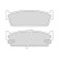 Juego de pastillas de freno 36617 ABS, Miniatura 2