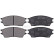 Juego de pastillas de freno 36641 ABS, Miniatura 3
