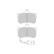 Juego de pastillas de freno 36645 ABS