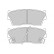 Juego de pastillas de freno 36675 ABS, Miniatura 2