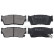 Juego de pastillas de freno 36675 ABS, Miniatura 4