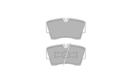 Juego de pastillas de freno 36695 ABS, Imagen 3