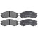 Juego de pastillas de freno 36739 ABS, Miniatura 4