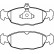Juego de pastillas de freno 36771 ABS, Miniatura 2