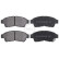 Juego de pastillas de freno 36777 ABS, Miniatura 4