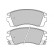 Juego de pastillas de freno 36779 ABS, Miniatura 2