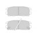 Juego de pastillas de freno 36794 ABS, Miniatura 3