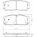 Juego de pastillas de freno 36794 ABS, Miniatura 2