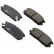 Juego de pastillas de freno 36794 ABS