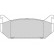 Juego de pastillas de freno 36796 ABS, Miniatura 3