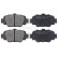 Juego de pastillas de freno 36849 ABS, Miniatura 4