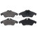 Juego de pastillas de freno 36901 ABS, Miniatura 4