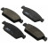 Juego de pastillas de freno 37002 ABS