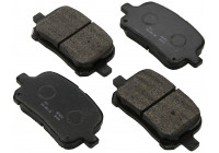 Juego de pastillas de freno 37033 ABS
