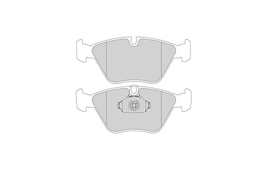Juego de pastillas de freno 37036 ABS, Imagen 3