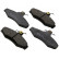 Juego de pastillas de freno 37054 ABS