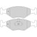 Juego de pastillas de freno 37170 ABS, Miniatura 2