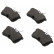 Juego de pastillas de freno 37175 ABS