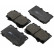 Juego de pastillas de freno 37231 ABS