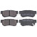 Juego de pastillas de freno 37247 ABS, Miniatura 4