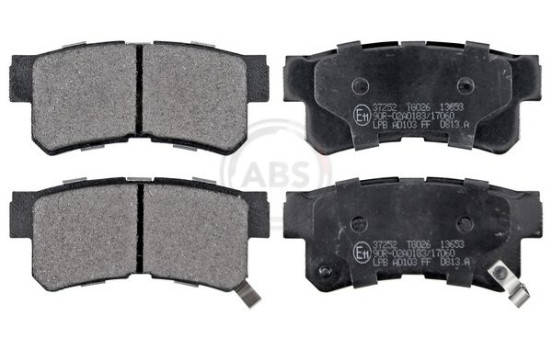 Juego de pastillas de freno 37252 ABS, Imagen 4