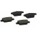 Juego de pastillas de freno 37291 ABS