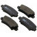 Juego de pastillas de freno 37406 ABS