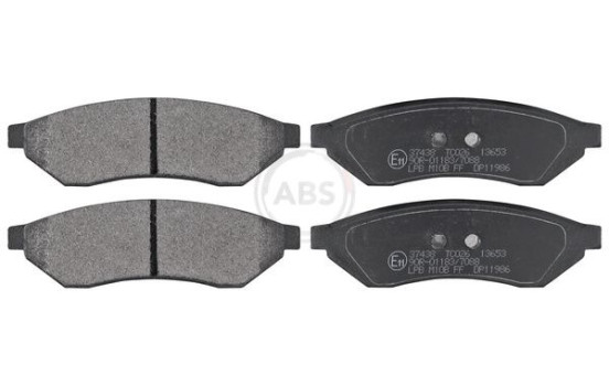 Juego de pastillas de freno 37438 ABS, Imagen 4