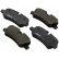 Juego de pastillas de freno 37500 ABS