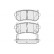 Juego de pastillas de freno 37533 ABS, Miniatura 3