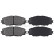 Juego de pastillas de freno 37544 ABS, Miniatura 4