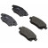 Juego de pastillas de freno 37560 ABS