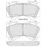 Juego de pastillas de freno 37701 ABS, Miniatura 2