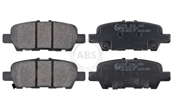 Juego de pastillas de freno 37745 ABS, Imagen 3