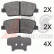 Juego de pastillas de freno 37795 ABS, Miniatura 2