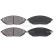 Juego de pastillas de freno 37842 ABS, Miniatura 2