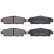 Juego de pastillas de freno 37913 ABS, Miniatura 3