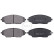 Juego de pastillas de freno 37987 ABS, Miniatura 2
