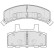 Juego de pastillas de freno 38368 ABS, Miniatura 2