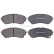 Juego de pastillas de freno 38427 ABS, Miniatura 3
