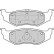 Juego de pastillas de freno 38641 ABS, Miniatura 3