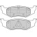 Juego de pastillas de freno 38641 ABS, Miniatura 2