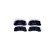 Juego de pastillas de freno 8DB 355 005-691 Hella