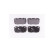 Juego de pastillas de freno 8DB 355 005-861 Hella