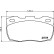 Juego de pastillas de freno 8DB 355 005-861 Hella, Miniatura 4