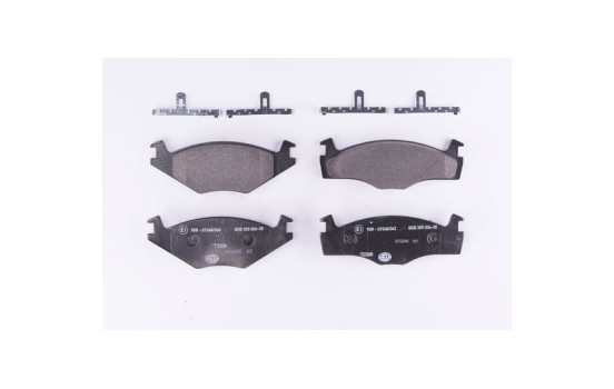 Juego de pastillas de freno 8DB 355 006-381 Hella