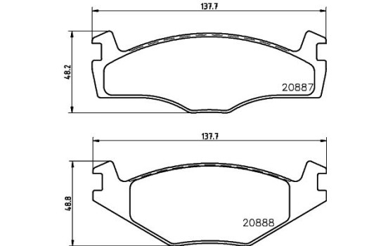 Juego de pastillas de freno 8DB 355 006-381 Hella, Imagen 4