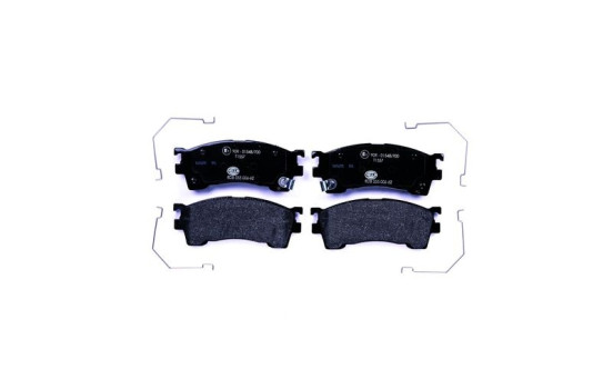 Juego de pastillas de freno 8DB 355 006-621 Hella